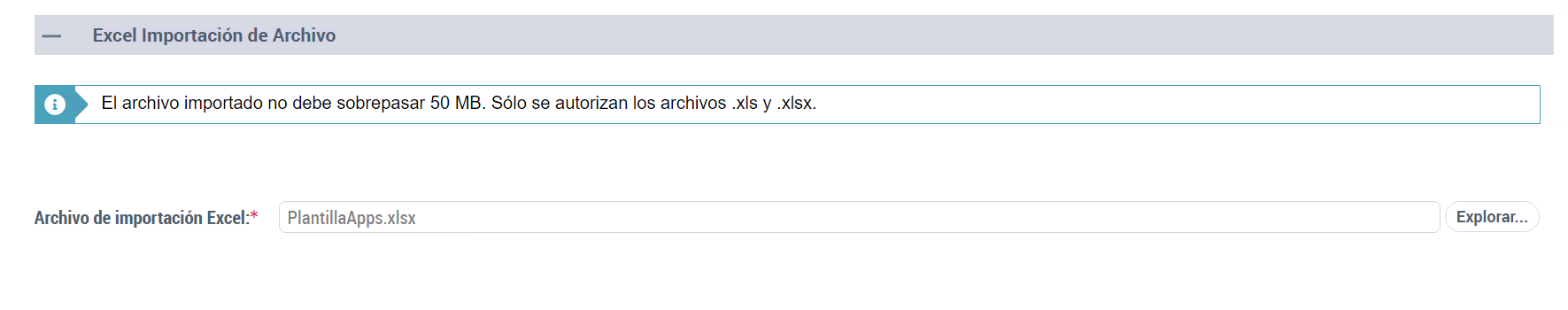 Importación de Objetos con Plantillas de Excel en Hopex