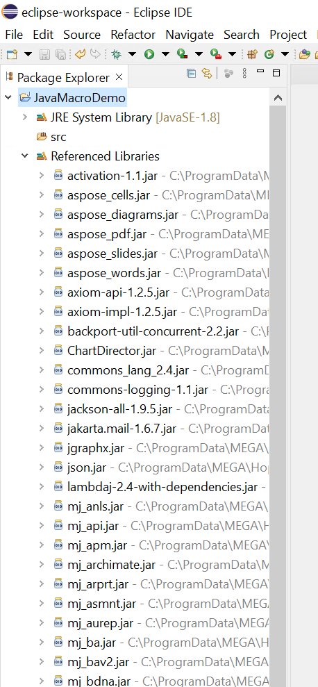 Cómo crear una Macro para Hopex utilizando Java