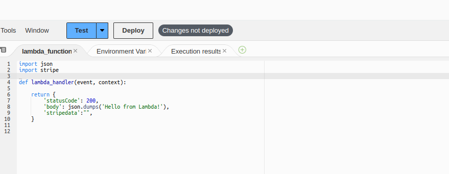 codigo lambda