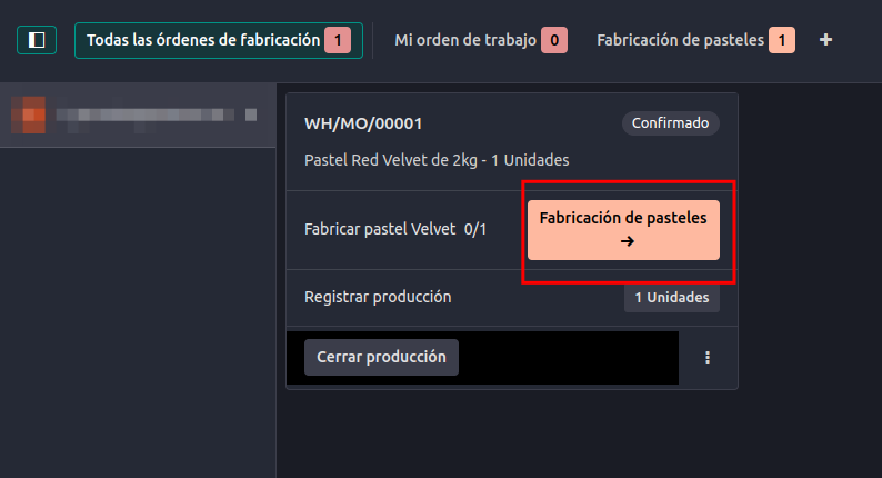 orden de trabajo