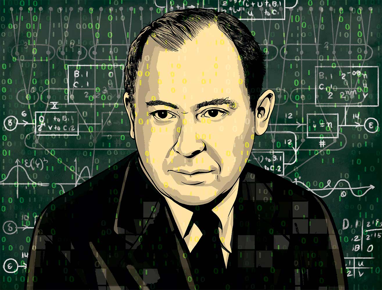Qian Nirenberg John von Neumann illo