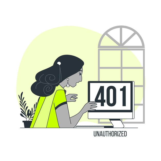 ilustracion concepto 401 error no autorizado 114360 1903